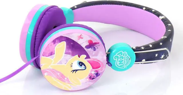 Alt view image 10 of 12 - Sakar Over the Ear Kids Safe Headphones (My Little Pony)