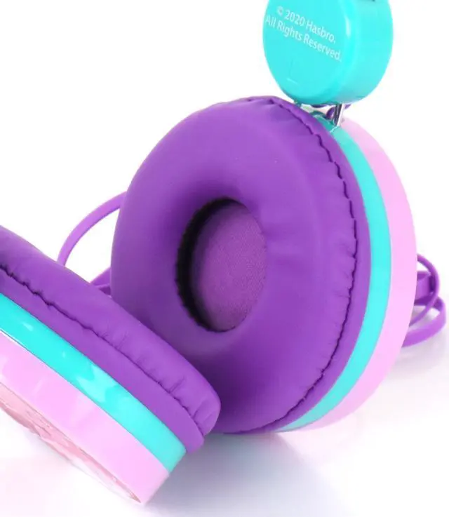 Alt view image 11 of 12 - Sakar Over the Ear Kids Safe Headphones (My Little Pony)