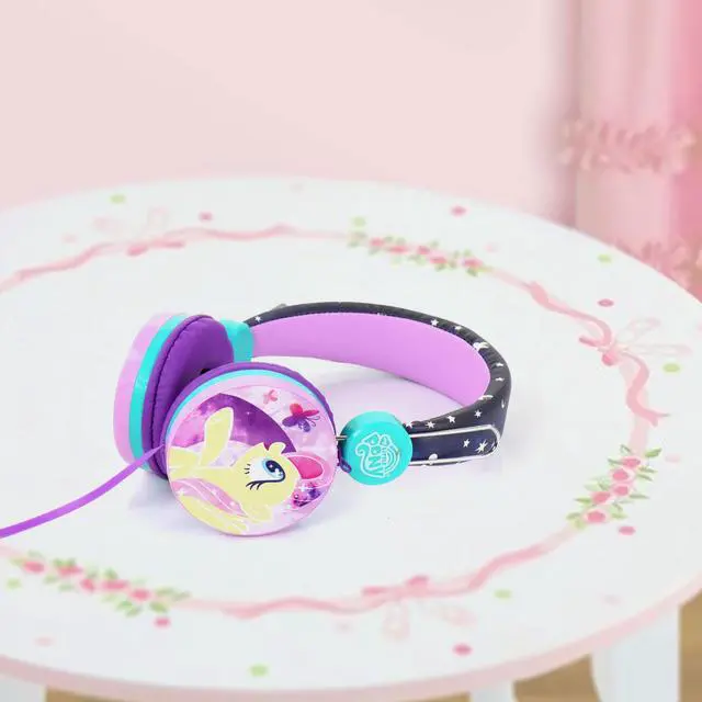 Alt view image 12 of 12 - Sakar Over the Ear Kids Safe Headphones (My Little Pony)
