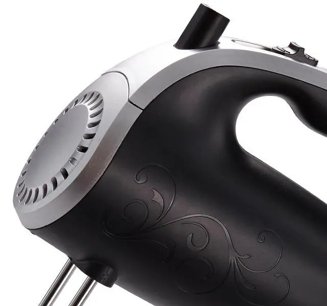 Alt view image 8 of 10 - Brentwood Appliances 5 Speed Hand Mixer (Black) HM-48B