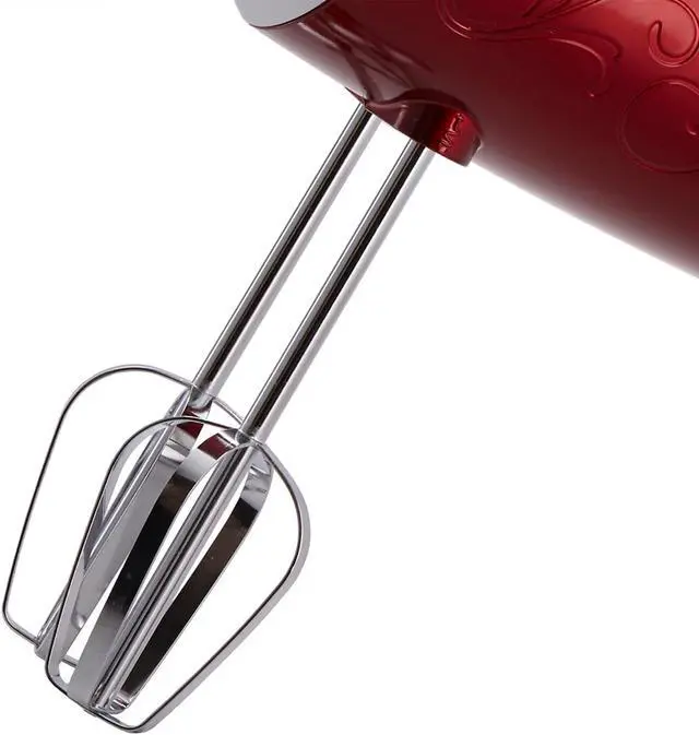 Alt view image 4 of 9 - Brentwood Appliances 5 Speed Hand Mixer (Red) HM-48R