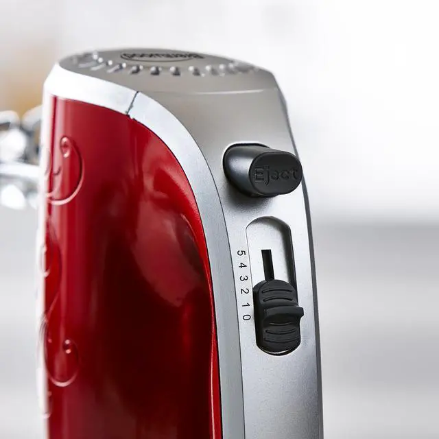Alt view image 8 of 9 - Brentwood Appliances 5 Speed Hand Mixer (Red) HM-48R