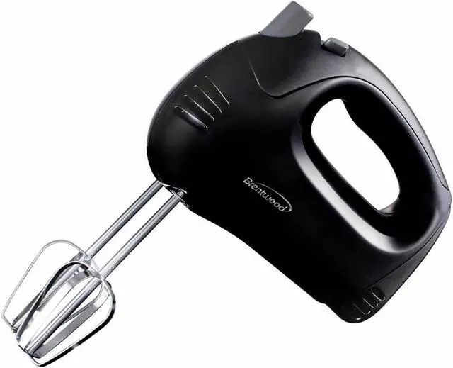 Alt view image 3 of 6 - Brentwood HM-44 5 Speed Hand Mixer - Black 80044