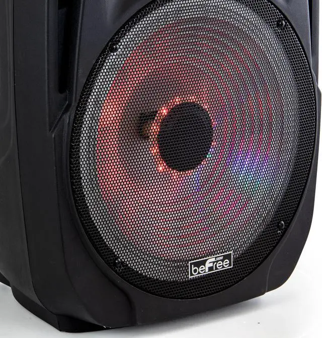 Alt view image 9 of 11 - beFree Sound BFS-6100 Bluetooth Tailgate Speaker with Sound/Volume Reactive Lights