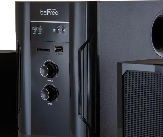 Alt view image 8 of 12 - beFree Sound 2.1 Channel Surround Sound Bluetooth Speaker System