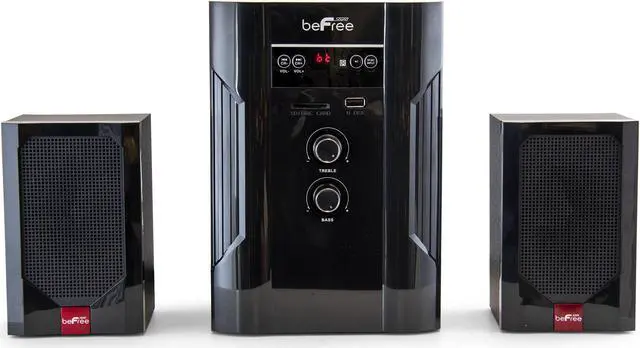 Alt view image 9 of 12 - beFree Sound 2.1 Channel Surround Sound Bluetooth Speaker System