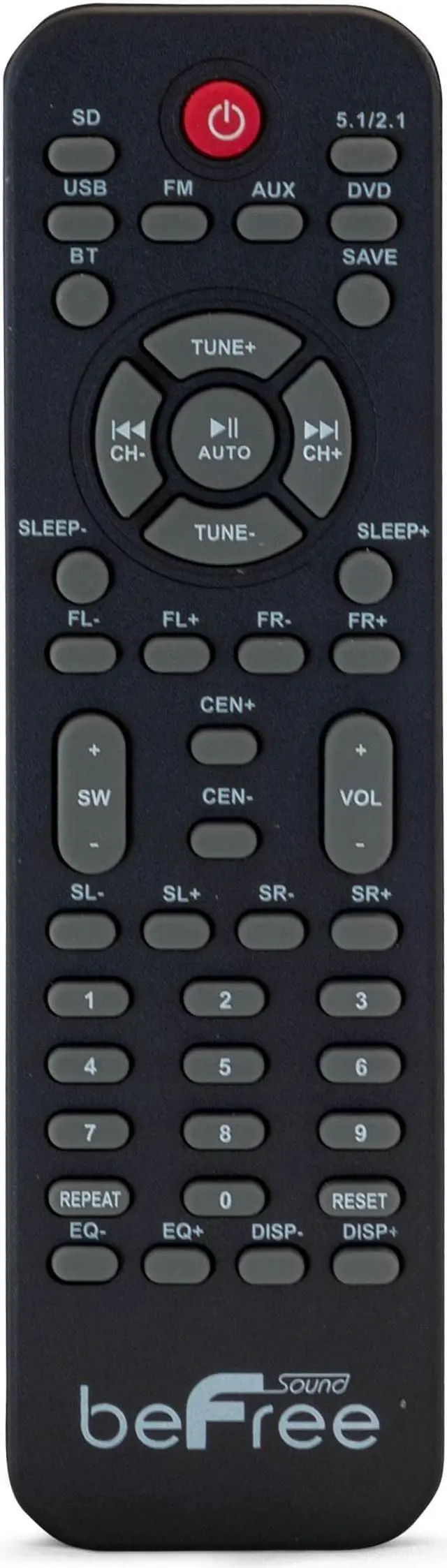 Alt view image 11 of 13 - beFree Sound BFS-430 5.1 Channel Bluetooth Surround Sound Speaker System in Black