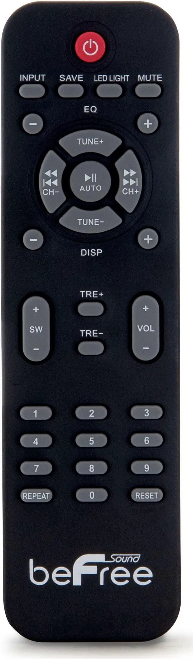 Alt view image 12 of 14 - beFree Sound 2.1 Channel Surround Sound Bluetooth Speaker System in Red - BFS-99X