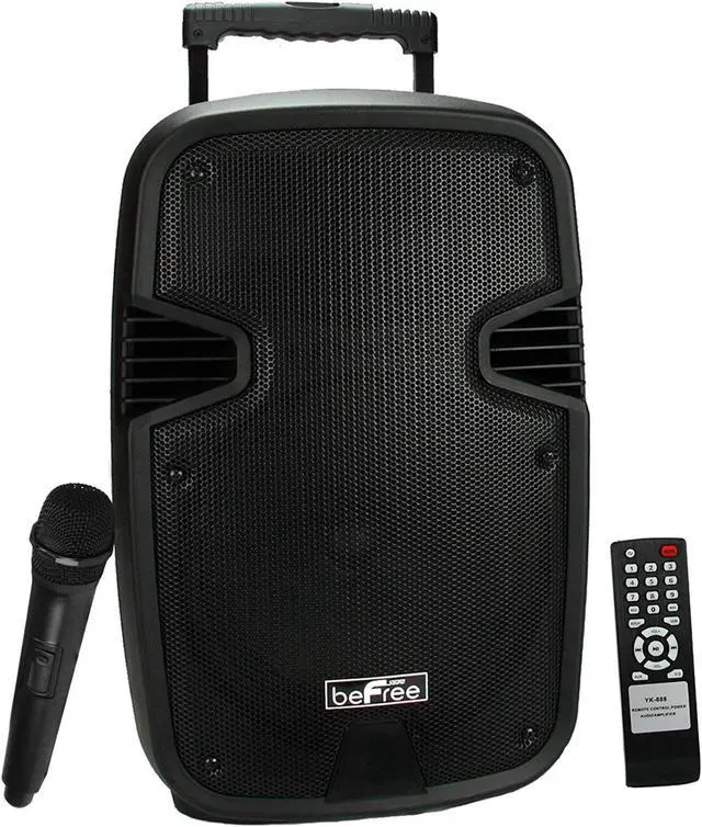 Alt view image 12 of 20 - Befree Sound BFS-5200 10 Inch Portable Bluetooth Speaker with Party Lights