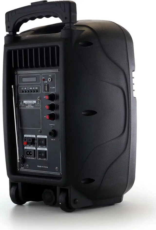 Alt view image 14 of 19 - Befree Sound 8 Inch 400 Watts Bluetooth Portable Party Speaker with USB, SD Input and Reactive Lights (BFS-3000)