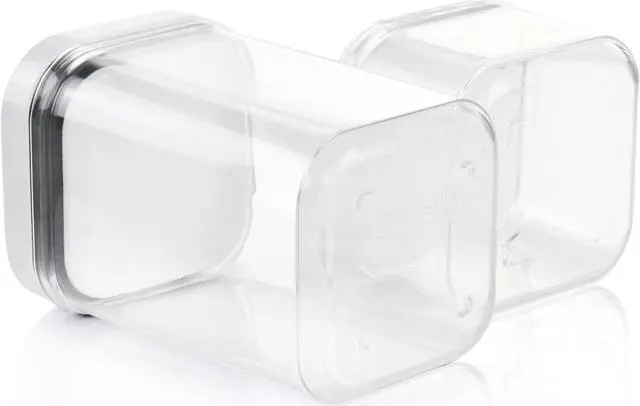 Alt view image 4 of 6 - Martha Stewart Siobhan 3 Piece Acrylic Storage Container Set