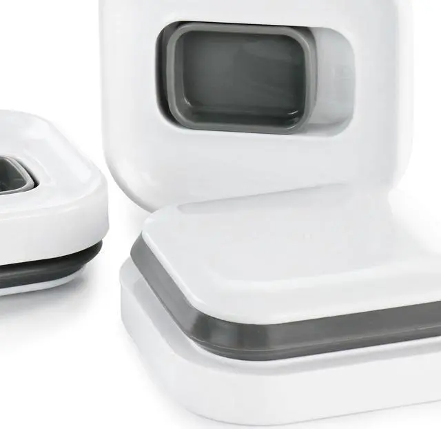 Alt view image 5 of 6 - Martha Stewart Siobhan 3 Piece Acrylic Storage Container Set