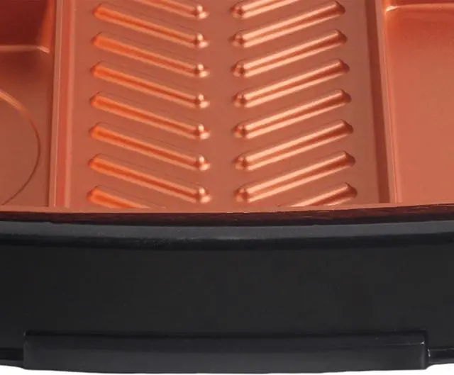 Alt view image 6 of 9 - Brentwood 945110411M Multiportion Nonstick Electric Indoor Grill