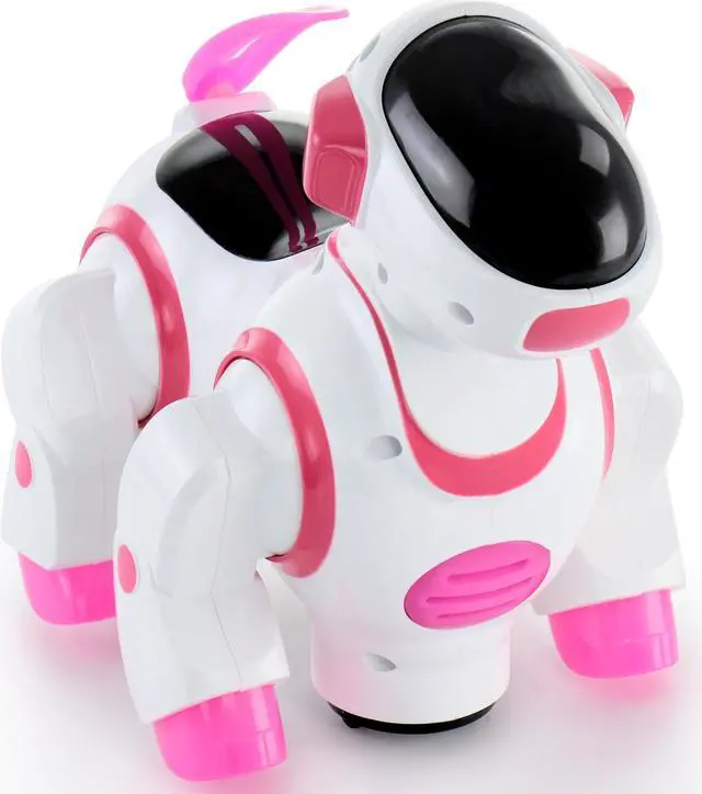 Alt view image 2 of 7 - Vivitar Robo Dancing Robot Dog in Pink