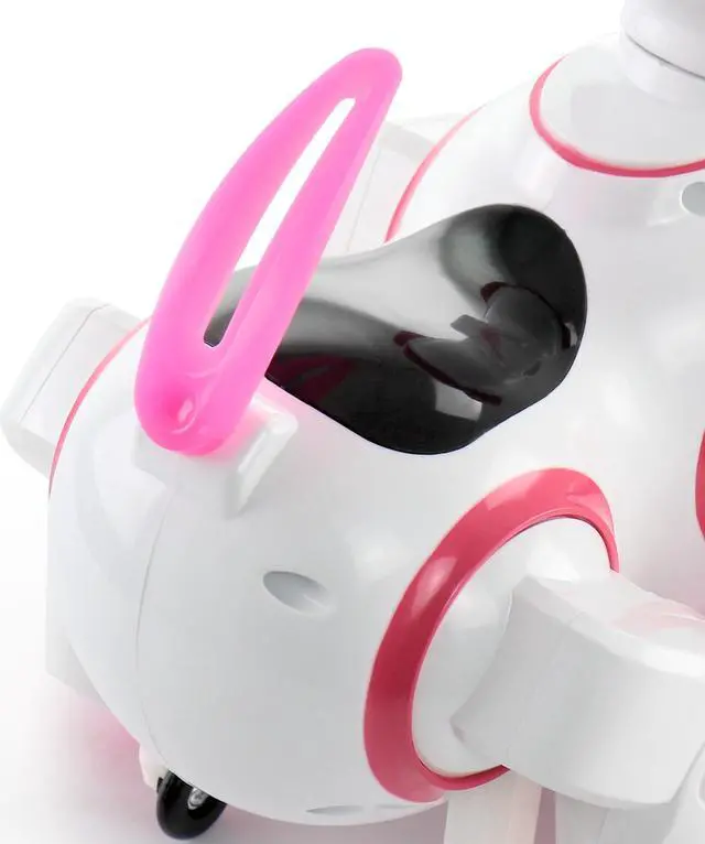 Alt view image 5 of 7 - Vivitar Robo Dancing Robot Dog in Pink