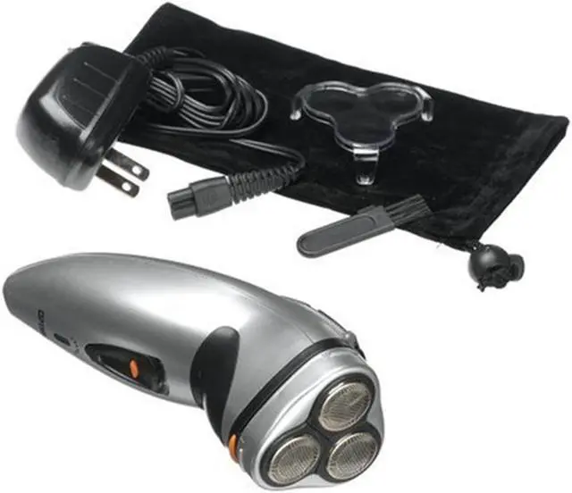 Alt view image 9 of 12 - Optimus Three Head Rotary Rechargeable Shaver