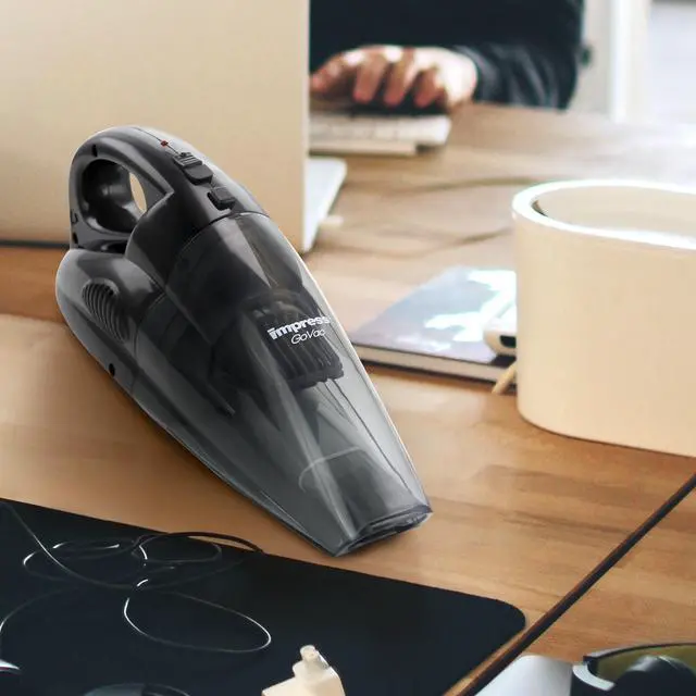 Alt view image 13 of 15 - Impress 1002B Handheld Vacuum with Charging Base and Attachments, Cordless