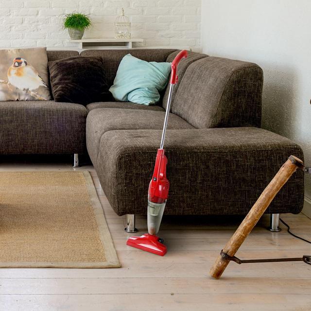 Alt view image 6 of 9 - Impress 2-IN-1 Upright/Handheld Convertible Stick Vacuum Cleaner RED, on Sale