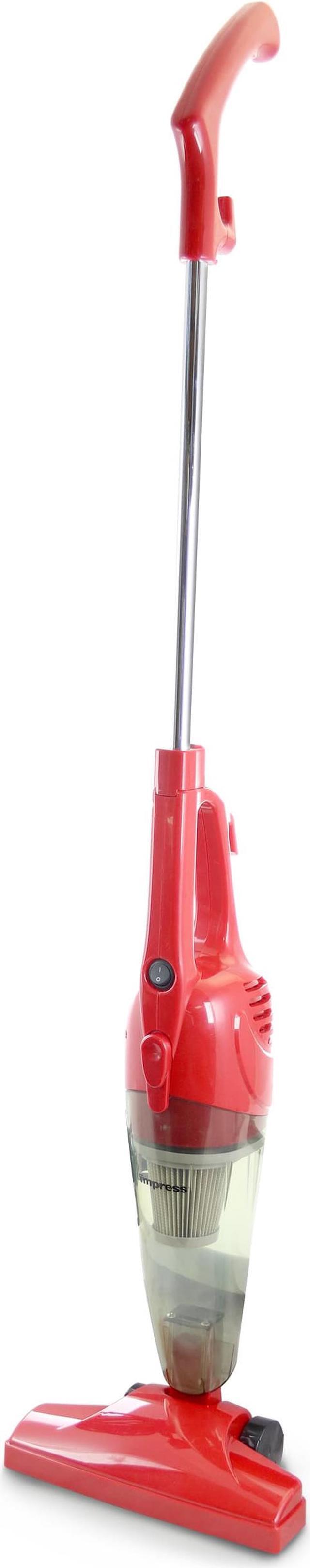 Alt view image 8 of 9 - Impress 2-IN-1 Upright/Handheld Convertible Stick Vacuum Cleaner RED, on Sale