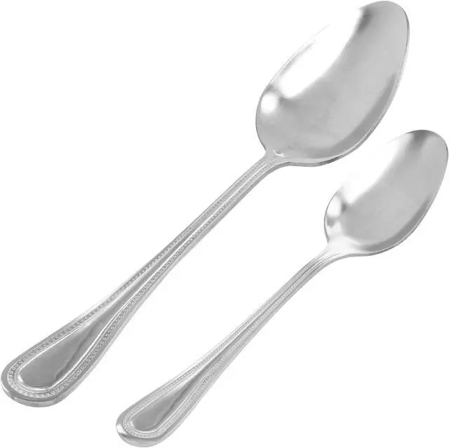 Alt view image 6 of 7 - Oster 20 Piece Stainless Steel Flatware and Steak Knife Set