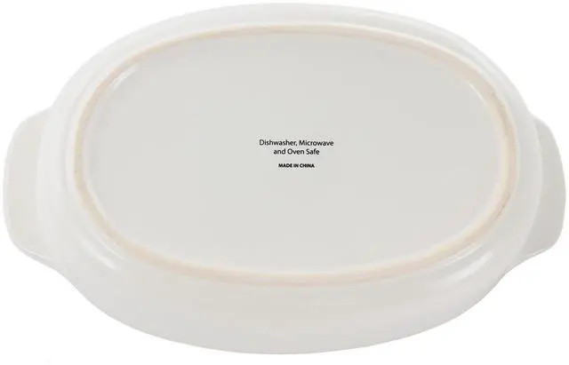 Alt view image 4 of 5 - Crock Pot Artisan 2.5 Quart Oval Stoneware Casserole in White