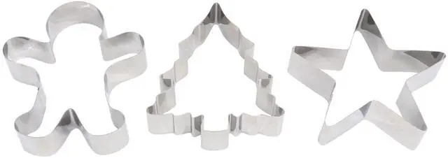 Alt view image 4 of 6 - Martha Stewart 6 Piece Carbon Steel Bakeware and Cookie Cutter Set in Red