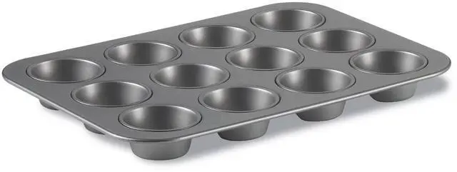 Alt view image 2 of 6 - Calphalon Nonstick Bakeware, Cupcake/Muffin Pan, 12-cup