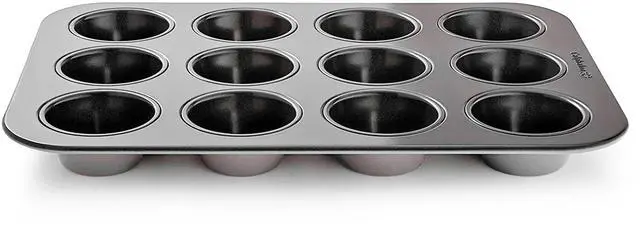 Alt view image 4 of 6 - Calphalon Nonstick Bakeware, Cupcake/Muffin Pan, 12-cup