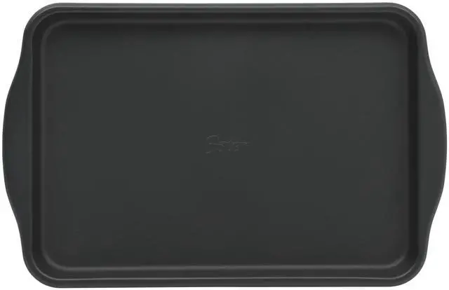 Alt view image 3 of 4 - Oster Teston Platinum Collection 18x15 Inch Nonstick Carbon Steel Cookie Sheet in Matte Black