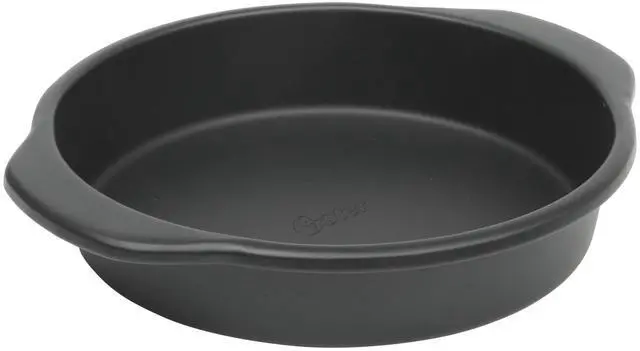 Main image of Oster Teston Platinum Collection 9 Inch Nonstick Carbon Steel Cake Pan in Matte Black