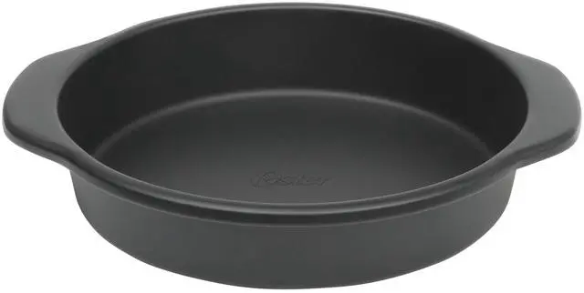 Alt view image 2 of 4 - Oster Teston Platinum Collection 9 Inch Nonstick Carbon Steel Cake Pan in Matte Black