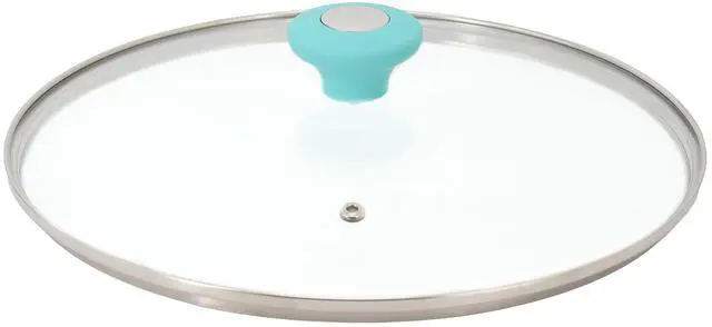 Alt view image 7 of 7 - Martha Stewart Everyday Rexford 8 Piece Ceramic Nonstick Aluminum Cookware Set in Teal