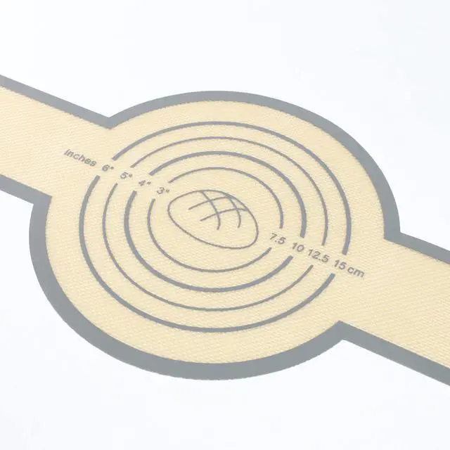 Alt view image 6 of 7 - MegaChef 6 Quart Enameled Cast Iron Bread Pot in Red with Baking Mat