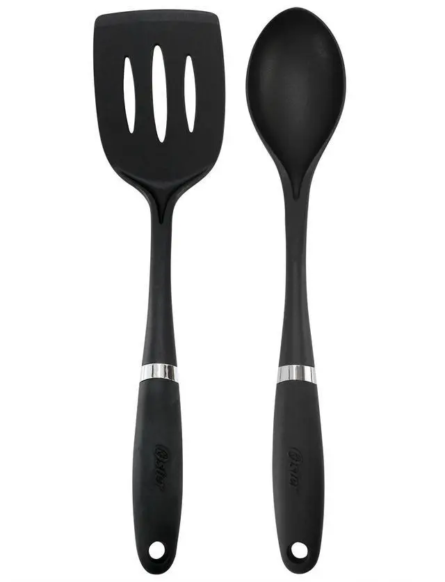 Alt view image 5 of 8 - Oster Clairborne 7 Piece Nonstick Aluminum Cookware and Kitchen Tool Set in Linen