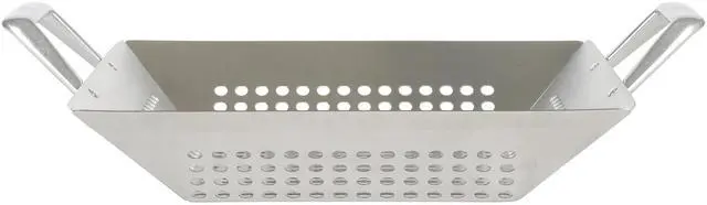 Alt view image 2 of 7 - Martha Stewart Amber 12 Inch Square Cast Aluminum BBQ Grill Topper with Handles