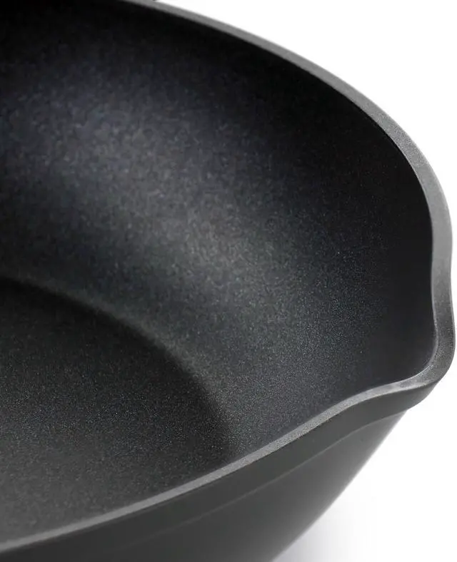 Alt view image 4 of 6 - Oster Kingsway 12 Inch Aluminum Nonstick Frying Pan in Black