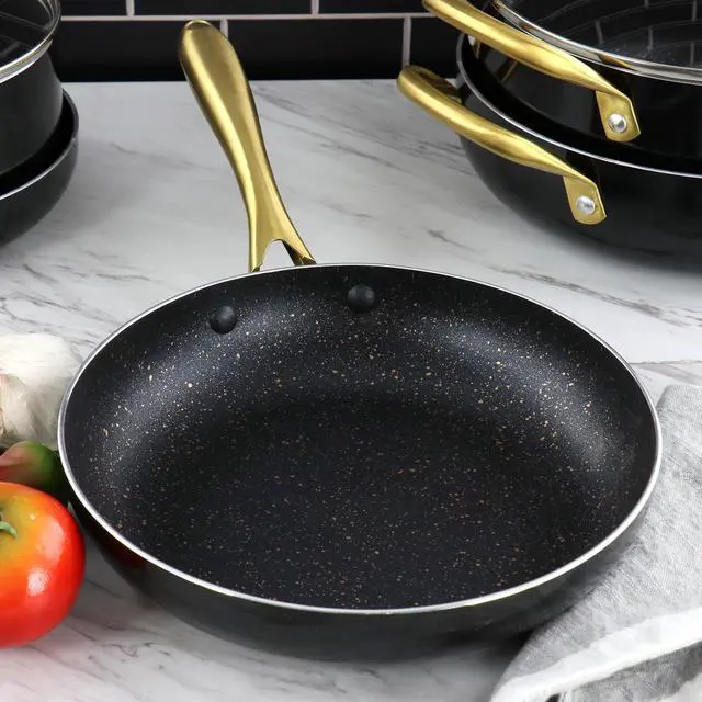 Alt view image 5 of 5 - Gibson Home Ellsworth 9.5 Inch Aluminum Nonstick Frying Pan