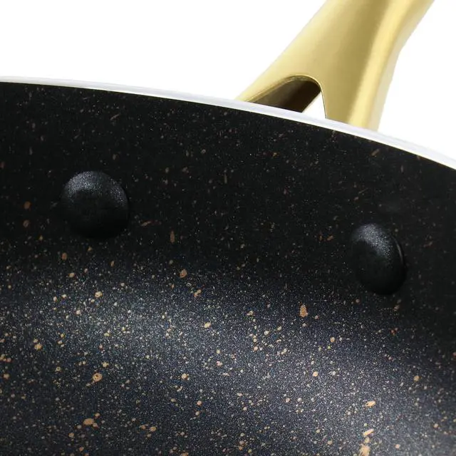 Alt view image 3 of 5 - Gibson Home Ellsworth 12 Inch Aluminum Nonstick Frying Pan