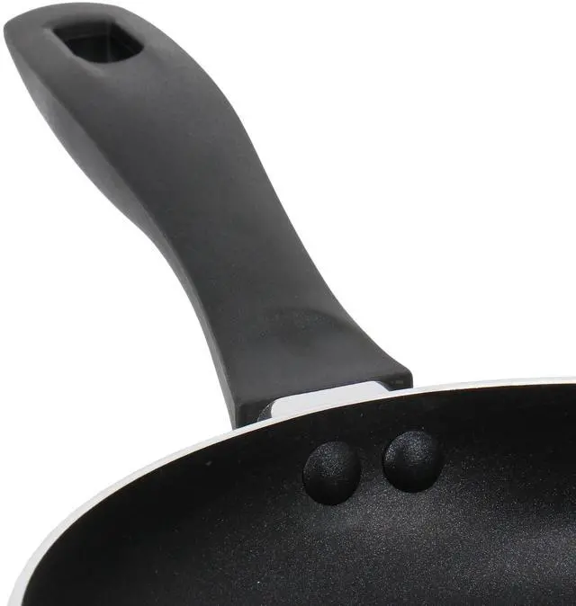Alt view image 3 of 5 - Oster Clairborne 12 Inch Round Nonstick Aluminum Frying Pan in Linen