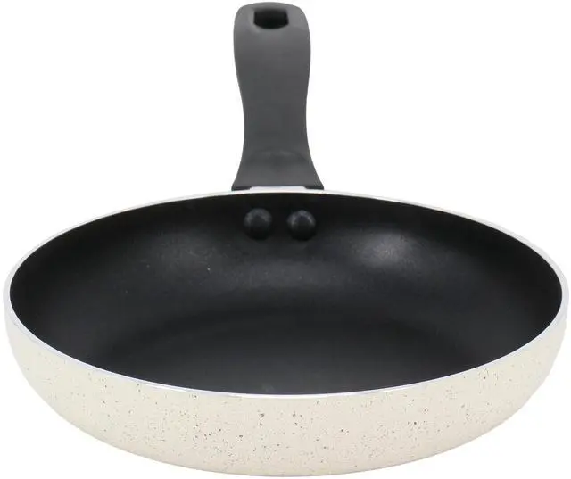 Alt view image 2 of 5 - Oster Clairborne 8 Inch Round Nonstick Aluminum Frying Pan in Linen