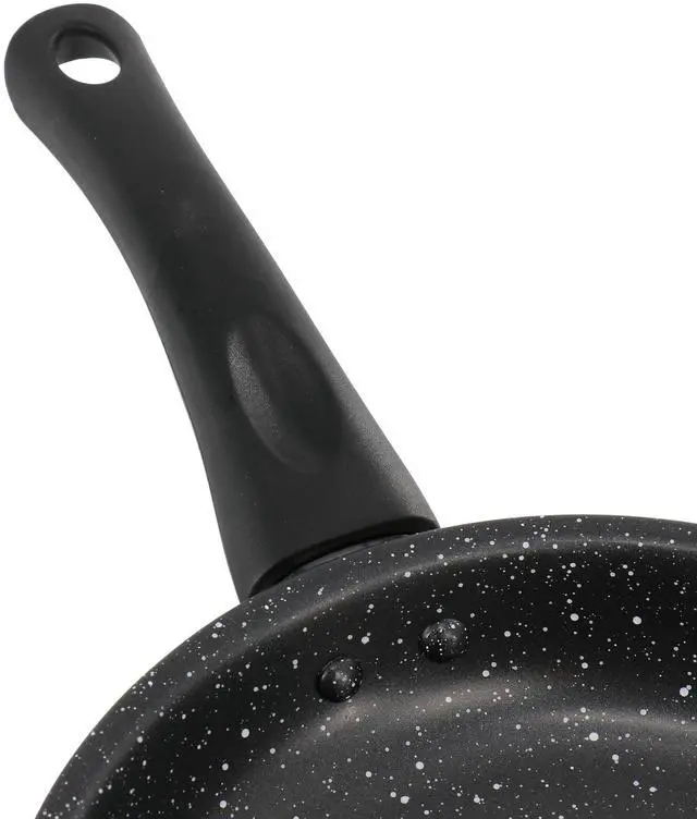 Alt view image 4 of 5 - Gibson Home Delhi 9.5 Inch Round Nonstick Carbon Steel Frying Pan in Black