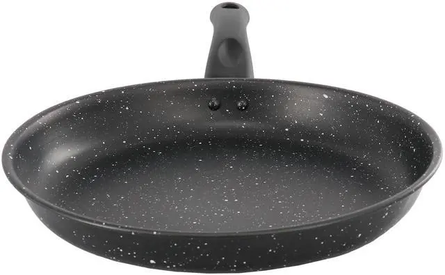 Alt view image 2 of 5 - Gibson Home Delhi 11 Inch Round Nonstick Carbon Steel Frying Pan in Black