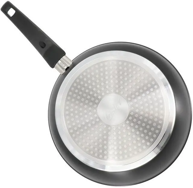 Alt view image 4 of 5 - Oster Connelly 9.5 Inch Nonstick Aluminum Frying Pan in Black