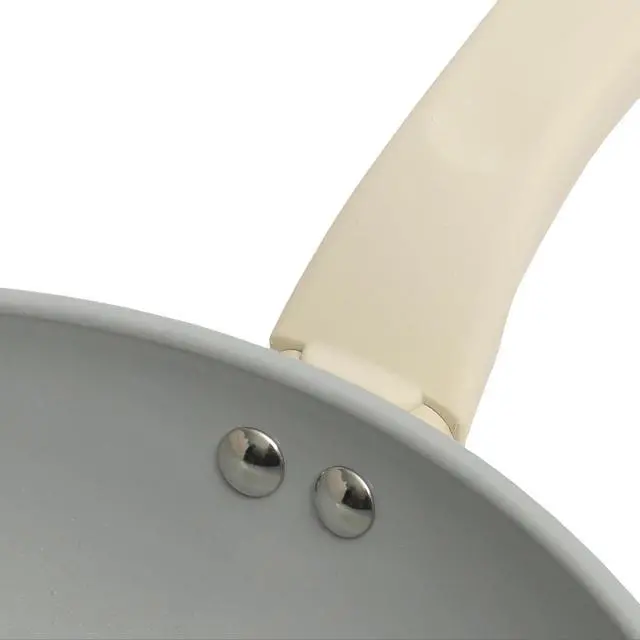 Alt view image 4 of 5 - Gibson Home Barnsdall 12 Inch Nonstick Aluminum Frying Pan in Linen