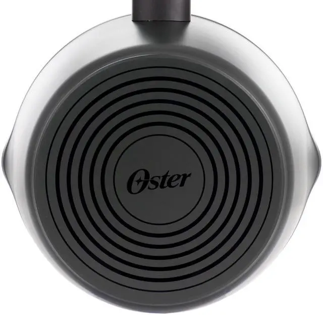 Alt view image 3 of 6 - Oster Kingsway 2.6 Quart Aluminum Nonstick Saucepan in Black