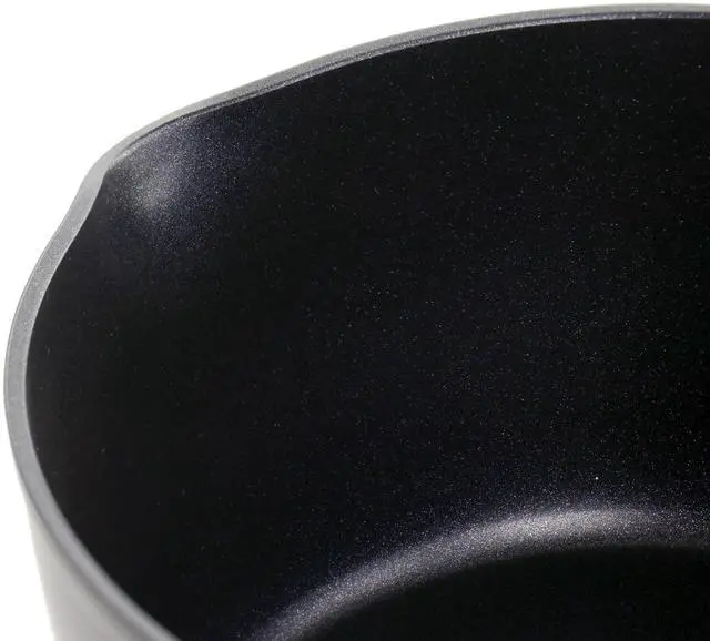 Alt view image 4 of 6 - Oster Kingsway 2.6 Quart Aluminum Nonstick Saucepan in Black