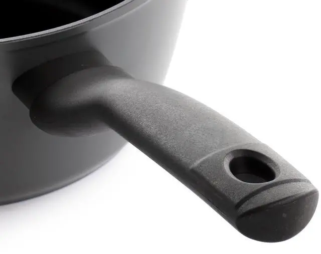 Alt view image 5 of 6 - Oster Kingsway 2.6 Quart Aluminum Nonstick Saucepan in Black