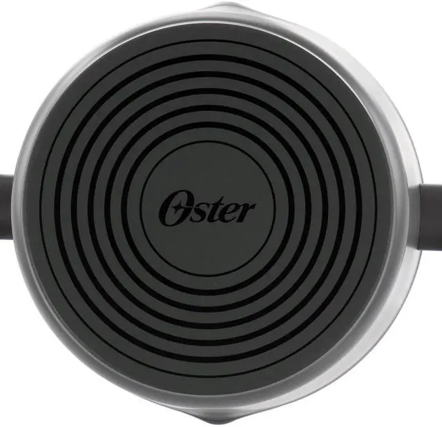 Alt view image 3 of 6 - Oster Kingsway 5.5 Quart Aluminum Nonstick Dutch Oven in Black With Lid