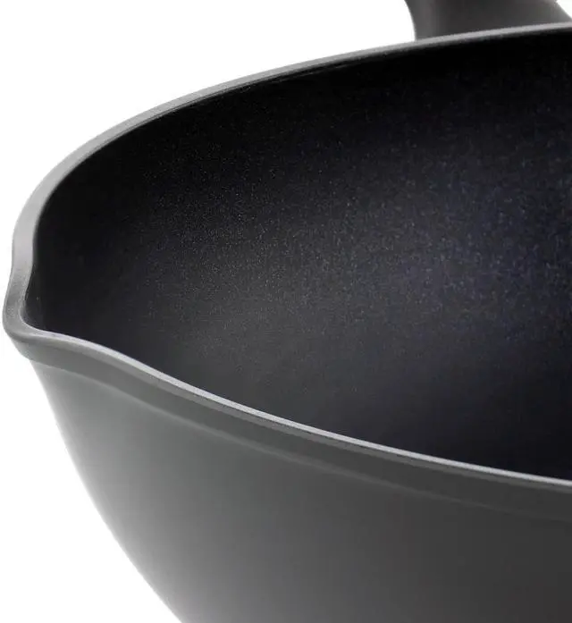 Alt view image 4 of 6 - Oster Kingsway 4.1 Quart Aluminum Nonstick Wok in Black