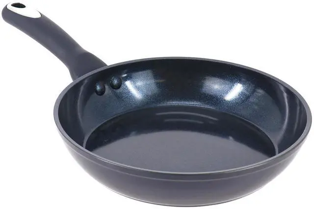 Main image of Oster Hawke 9.5 Inch Ceramic Nonstick Aluminum Frying Pan in Dark Blue